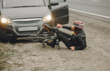 Bicyclist Injured in Crash Near Hillside Bridge