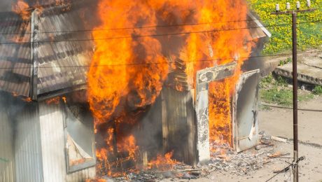 Explosion046 House Fire on Greenwich Dr Leaves Two Critically Injured