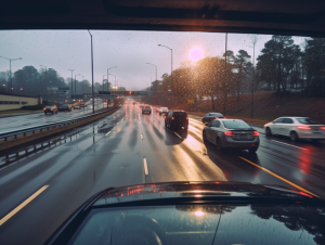 Rollover Crash at Rte 1 SB & Harris Rd