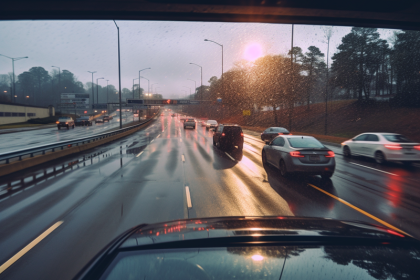 Rollover Crash at Rte 1 SB & Harris Rd