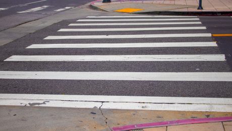 Pedestrian Struck, Injured on S Harrison St