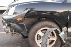Afternoon Crash Traps Occupants on Central Ave